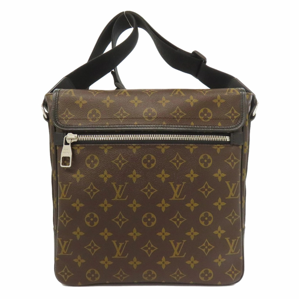 Louis Vuitton Canvas Brown Shoulder Monogram Bag Macassar Bass